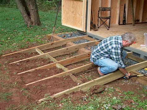New aluminum plank allows you to add a ramp to your building without having to change. . Build shed ramp